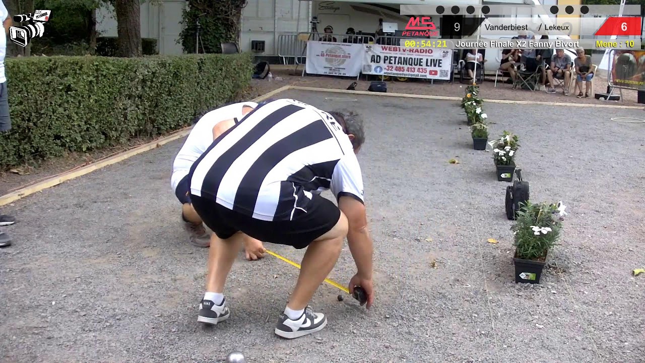 Miniature : Pétanque Finale Qualif Fanny Bivort X2