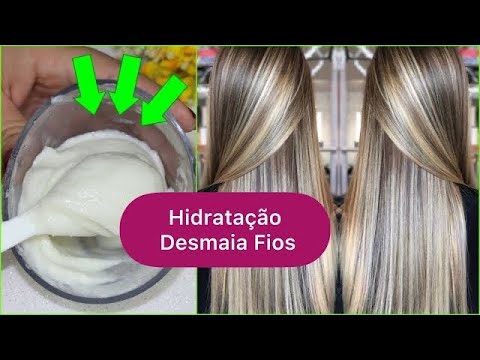 HIDRATAÇÃO CASEIRA QUE VAI DESMAIAR SEU CABELO ✨