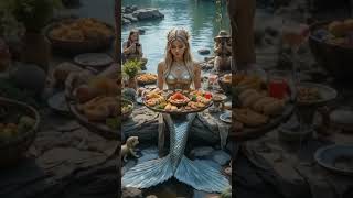 Mythical Feast By The River A Mermaids Magical Seafood Platter