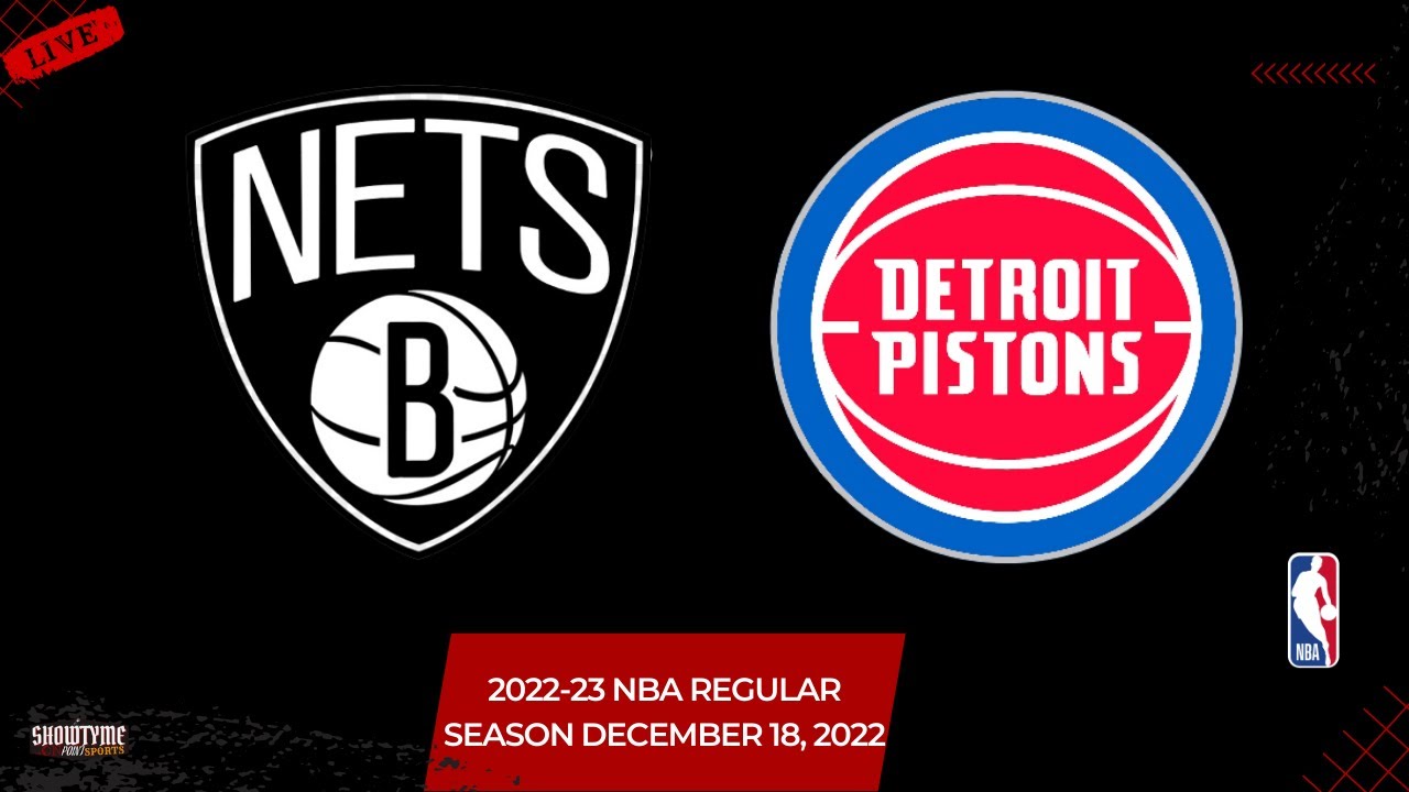 Brooklyn Nets vs Detroit Pistons Live Stream (PlayByPlay & Scoreboard