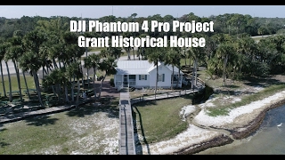 Grant Historical House seen from the air.