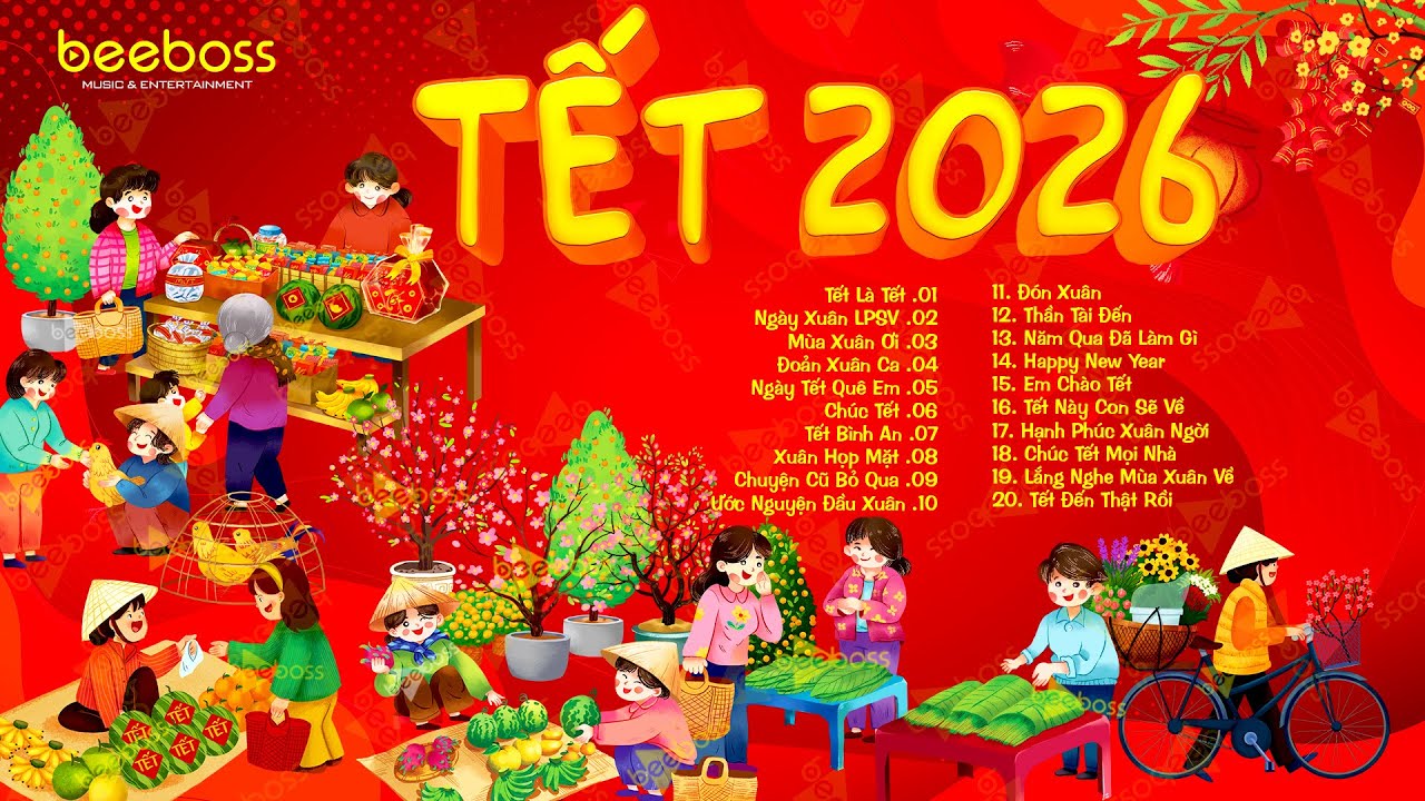 Nhạc Tết 2026 EDM Mới Nhất - Nhạc Xuân 2026 Remix Hay Nhất Nghe Là Thấy Tết, Chào Xuân Bính Ngọ 2026
