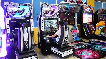 Initial D8 racing car simulator