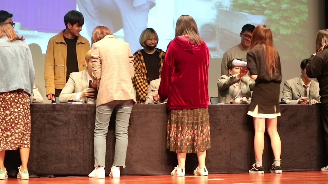 20171019 하이라이트 비트로 팬싸 기광 귀여워 순간