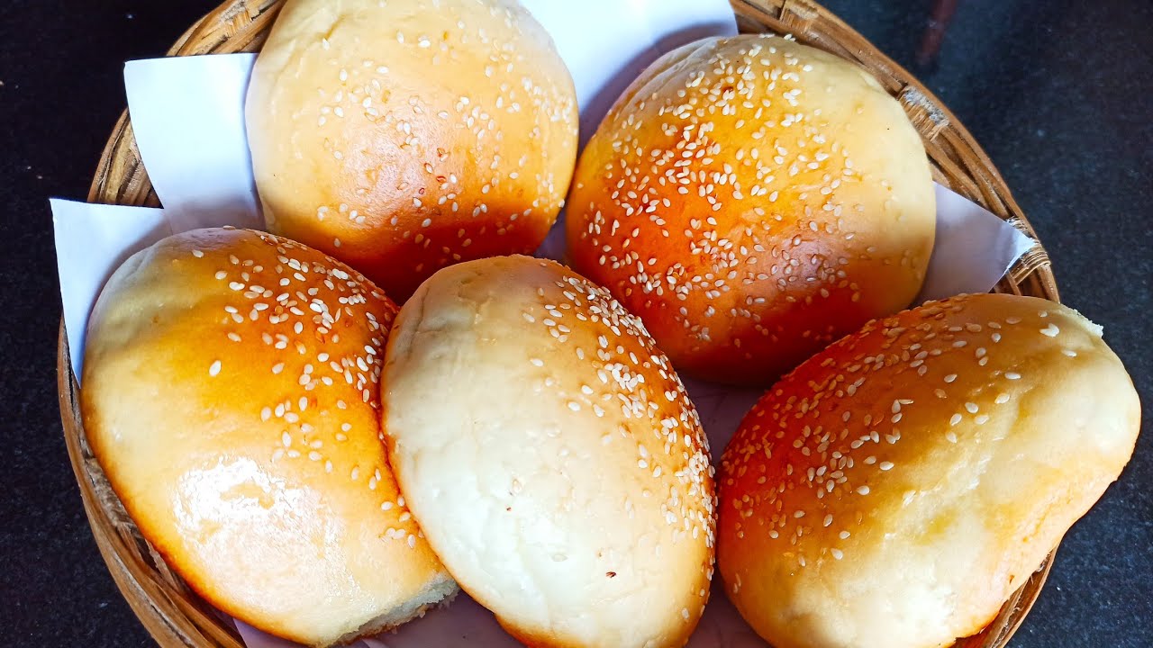 Burger Buns Recipe Best Eggless Hamburger Buns Super Soft Bakery