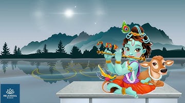 Krishna Flute || Deep Relaxing Music , Sleep Music , Meditation Music, Study, Calming Music