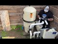 Installing Pentair Superflo pool pump and 420 Filter | Swimming Pool Equipment