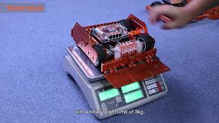 Battle Bots Begin | STEMLab Triagram Sumo Robot in Action