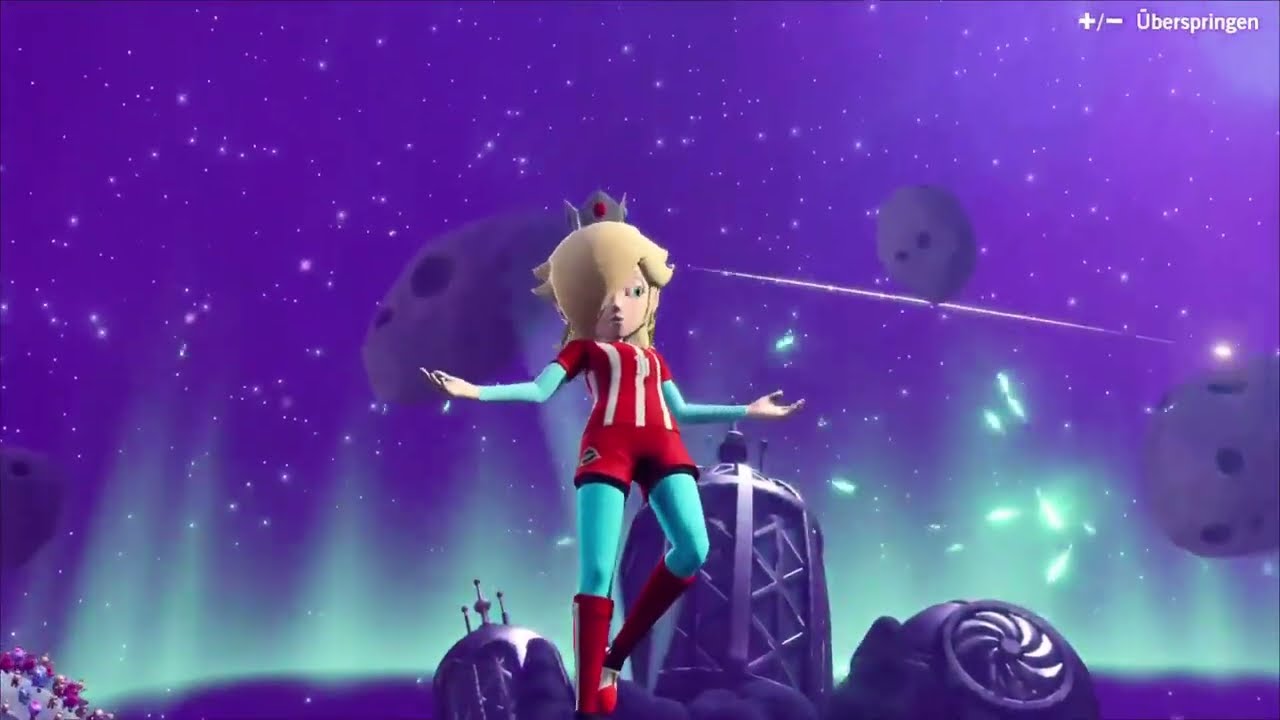 Mario Strikers Battle League but it´s the VERY FIRST GERMAN ROSALINA (FAN)DUB!