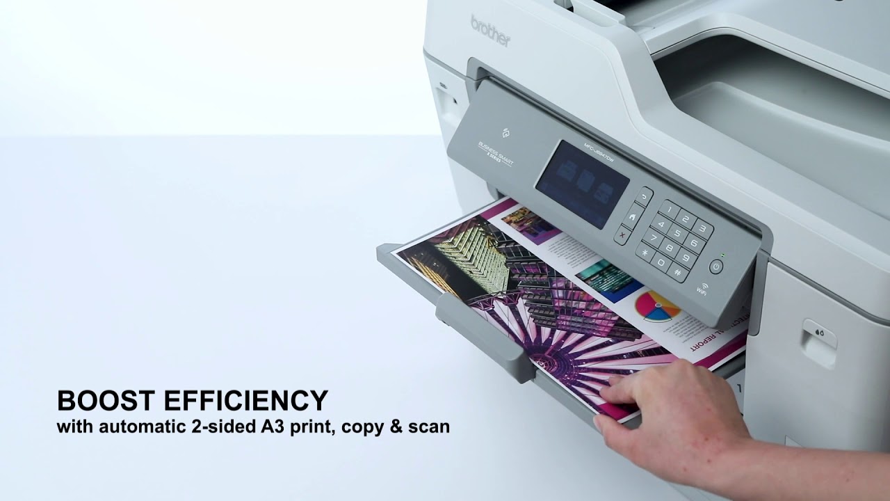 Brother UK - MFC 6947DW printer - YouTube