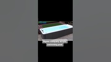 Bigeer company acrylic swimming pool
