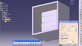 Catia V5 Tutorial-50 Stiffener