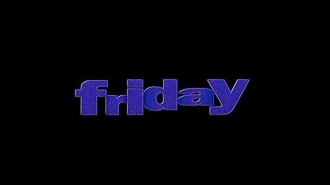 Friday (1995, trailer) [Ice Cube, Chris Tucker, Nia Long, Tommy 