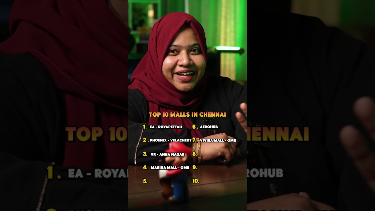 Ranking Top 10 Malls in Chennai 🔥- Irfan's View