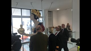 WATCH: The unveiling of the Figureheads at The Box