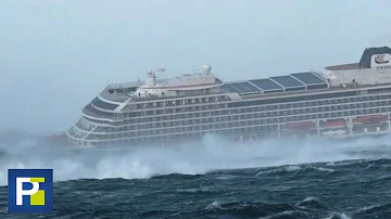 ¿Pueden las olas hundir un crucero?