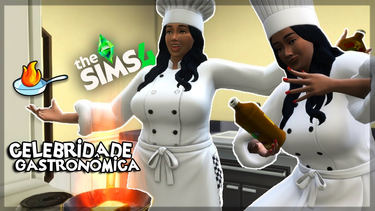 ELA SERÁ UMA CHEF FAMOSA!!! - The Sims 4 Cenários: Chef Sem Sorte #01