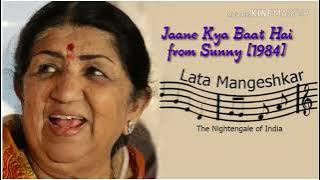 Jaane Kya Baat Hai Neend Nahi Aati | Sunny (1984) Lata Mangeshkar