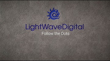 Lightwave 3D Follow the dots.......
