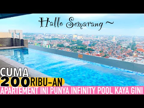 RECOMMENDED CHEAP APARTMENTS WITH INFINITY POOLS IN SEMARANG, STAR APARTMENT #jalanjalanekarizal