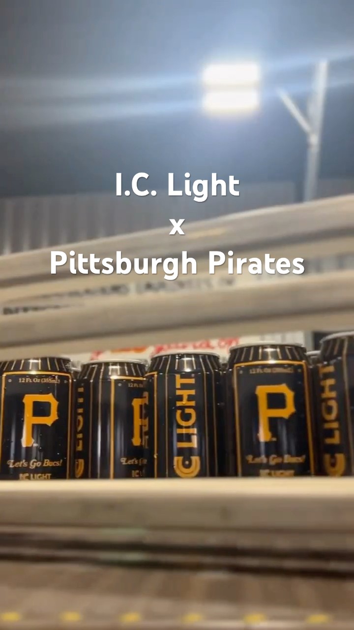 Pittsburgh Pirates x I.C. Light Cans on the Packaging Line at