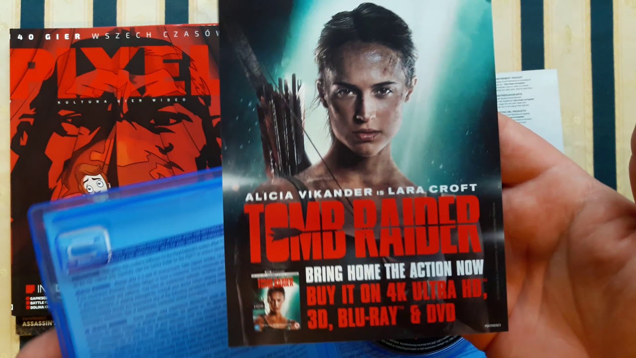 Bede grał w gre, czyli unboxing Shadow of the Tomb Raider (PS4)