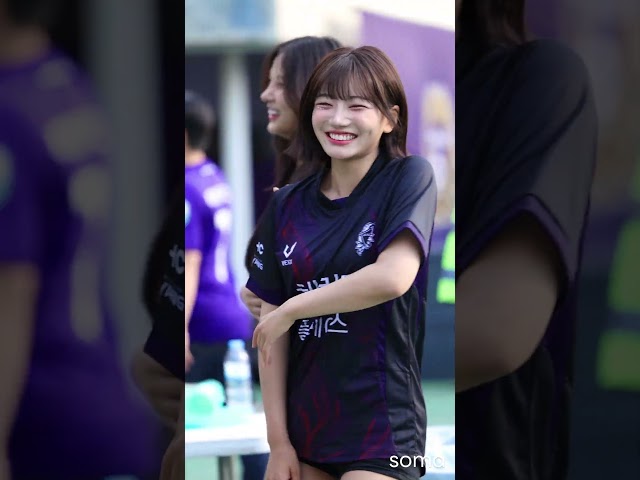 아 짜증나 쏘카리 이제는 말할 수 있다!! 웃는 얼굴로 화내는 ㅋㅋㅋ 신비 피해자?! ㅋㅋ #박소영 #박소영치어리더 #신비 #신비치어리더 #치어리더 #안양fc