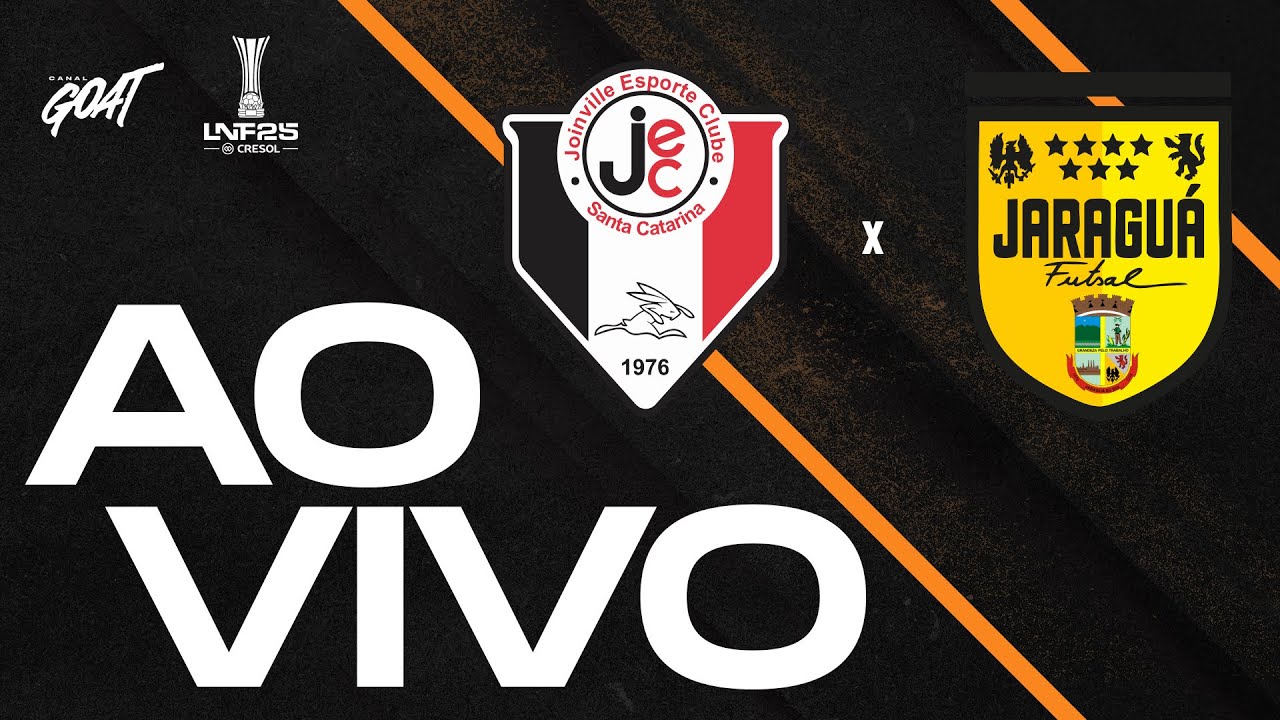 JOINVILLE X JARAGUÁ | QUARTAS | LIGA NACIONAL DE FUTSAL - LNF 2025 | AO VIVO E COM IMAGENS