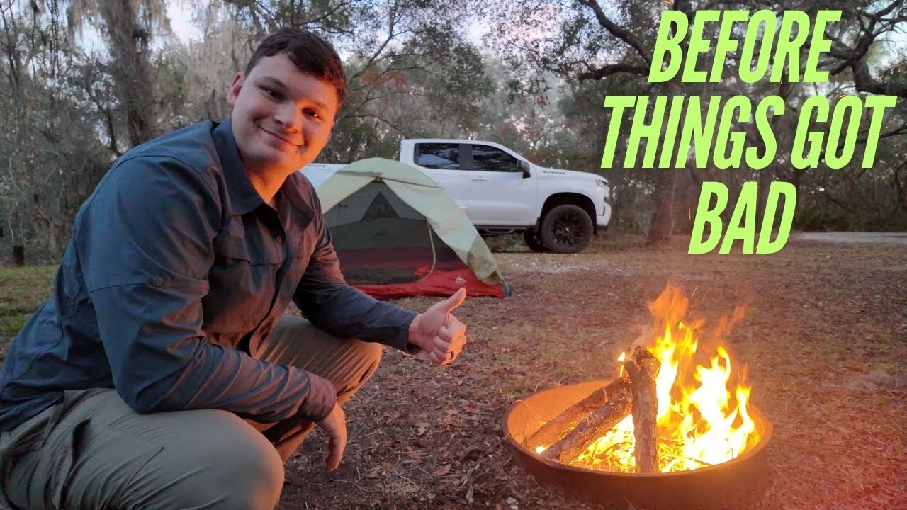First Time SOLO Camping Got WAY Colder Than Expected!