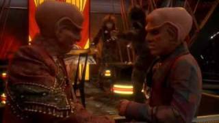 DS9 How Nausicaans play darts (Bar Association)