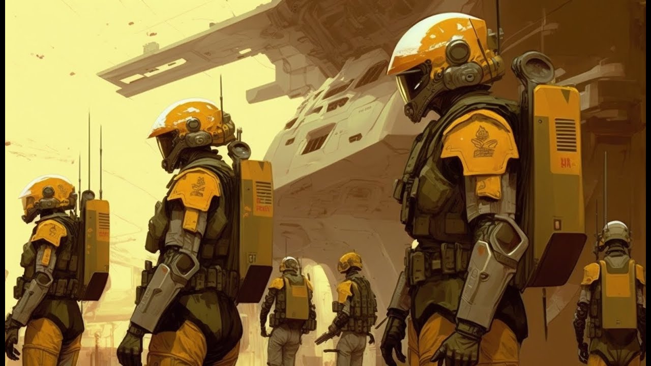 Holst: Mars, the Bringer of War Sci-fi Concept Art music video