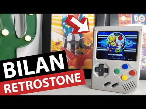 BILAN après 6 mois avec la RETROSTONE, LA CONSOLE PORTABLE RETROGAMING de 8BCraft 🕹️🕹️