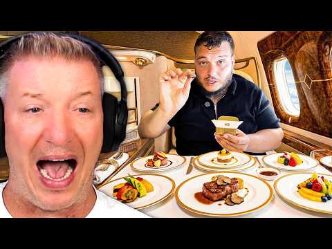 3200€ EMIRATES BUSINESS CLASS FLUG.. LOHNT SICH DAS?(AbuGoku) | Schradin Reaktion