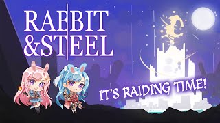 [Rabbit and Steel] Fight the Raid Bosses as Rabbits! Co-op Gameplay (Yuki & Yuna | Twin Vtubers)