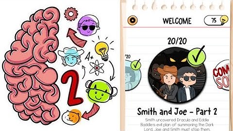 Smith and Joe part 2 | Full solutions | Brain test 2 | Vetriop Gaming