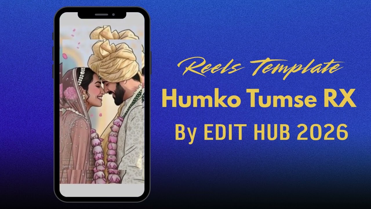 Edius Reels Project Free Download | Humko Tumse RX | The Edit Factory 2026