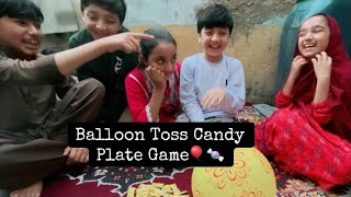 Balloon Toss Candy Plate Game🎈🍬 | Fun Party Games for Kids | Easy Party Game Ideas | Kids Activities screenshot 5