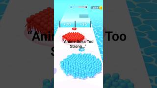 Count Masters 😱 Can My Army Defeat This Anime Boss? #shorts