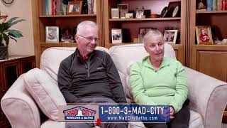 Mad City Windows & Baths Bob and Shelia 30 sec testimonial