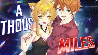 「Nightcore」→ A Thousand Miles (Rock Version) - (Lyrics)