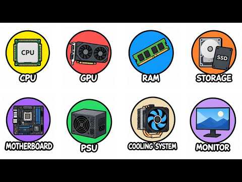 Every Computer Component Explained in 5 Minutes