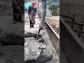 Self-Compacting Concrete Filling Formworks 😍 #shorts