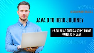 Java Program to Check & Count Prime Numbers