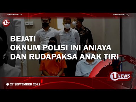 OKNUM POLISI DI CIREBON DIDUGA ANIAYA DAN RUDAPAKSA ANAK TIRI | U-NEWS