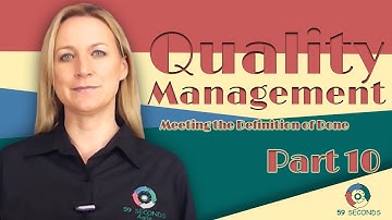 Meeting the Definition of Done and Scrum Quality Management