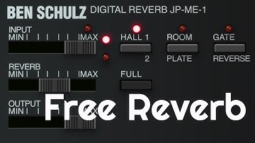 Free Reverb - Schulz Audio JP-ME-1 (No Talking)