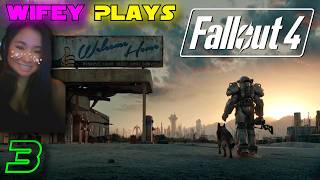 Wifey Plays Fallout 4 | MELEE ONLY | Part 3 - Exploring the Wastelands
