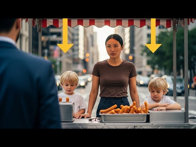 Un millonario vio a su exesposa vendiendo churros en la calle… con DOS  GEMELOS IDÉNTICOS A ÉL - YouTube
