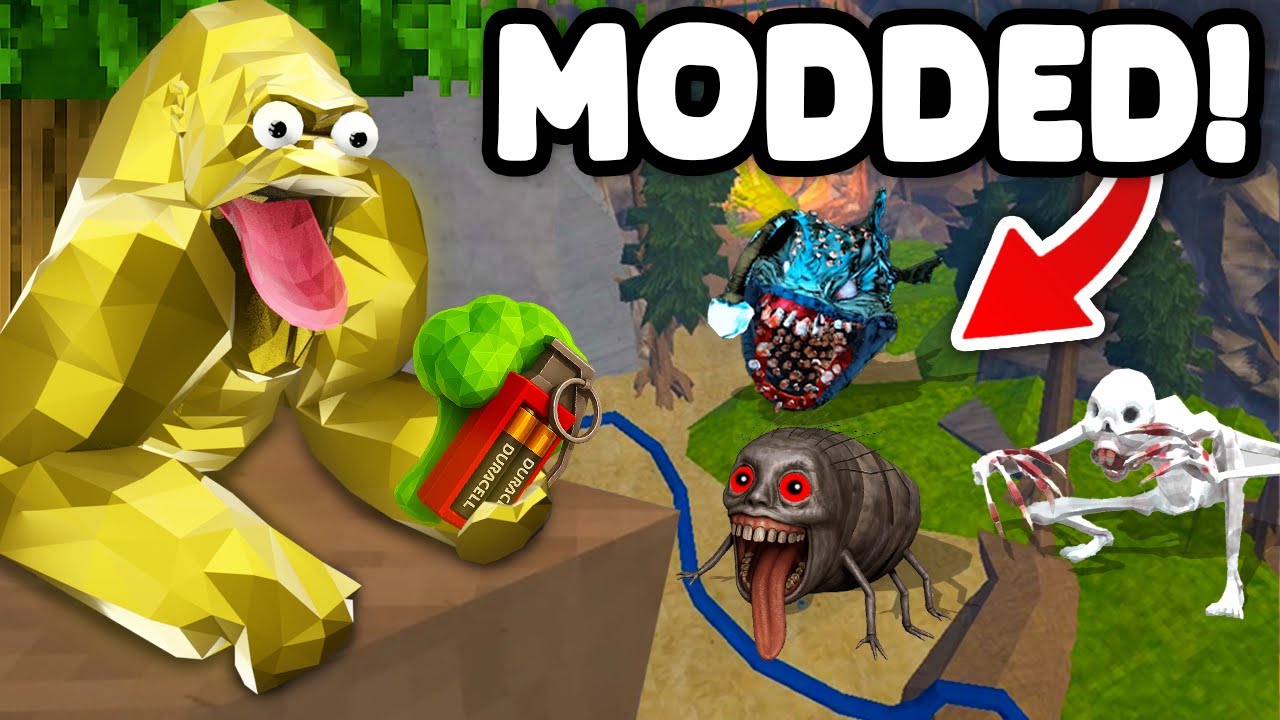 I Modded EVERY MONSTER to be MASSIVE in Animal Company! (Animal Company VR)