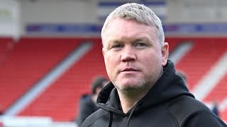 Grant McCann looks ahead to Barrow clash